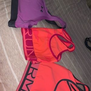Under armor sports bras